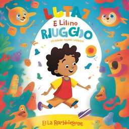 A vibrant and engaging children's book cover for a book titled 'El Último Rugido' by L