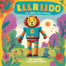 A vibrant and engaging children's book cover for a book titled 'El Último Rugido' by L