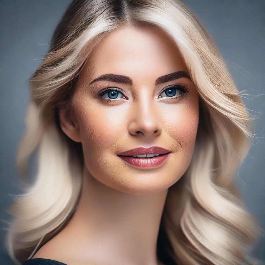 Create a realistic portrait of Ivanka Lityńska