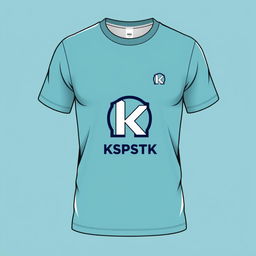 A professional t-shirt design for office branding for KSPSTK