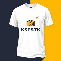 A professional t-shirt design for office branding for KSPSTK