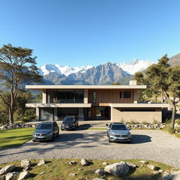 Diseña una casa única con vistas impresionantes a las montañas del Perú