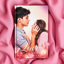 A beautiful book cover featuring two teenagers in love