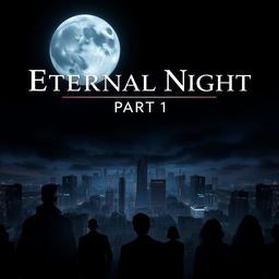 A dramatic movie poster for 'Eternal Night Part 1'