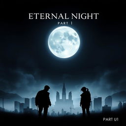 A dramatic movie poster for 'Eternal Night Part 1'