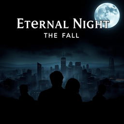 A dramatic movie poster for 'Eternal Night: The Fall'