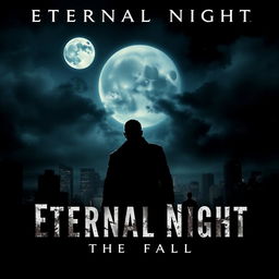 A dramatic movie poster for 'Eternal Night: The Fall'