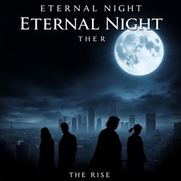 A dramatic movie poster for 'Eternal Night: The Rise'