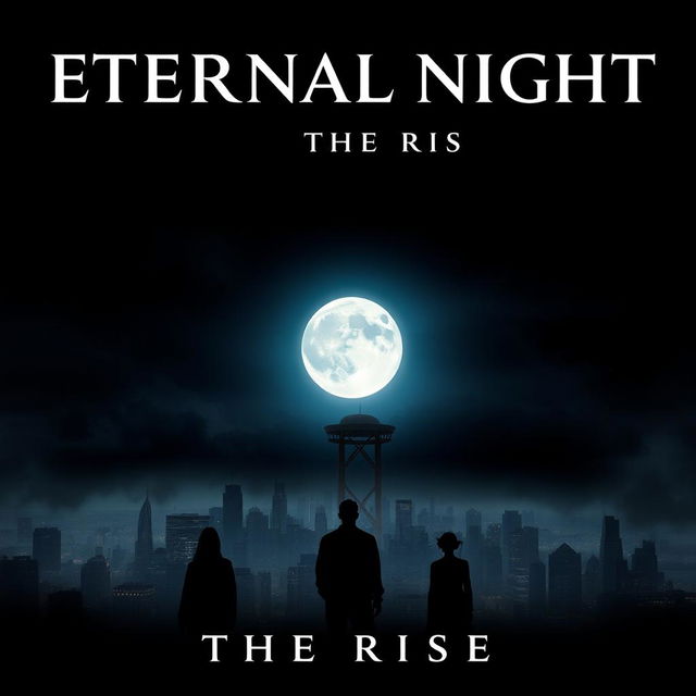 A dramatic movie poster for 'Eternal Night: The Rise'