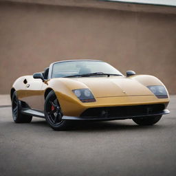 A fantastic blend of Lamborghini's sporty design and raw power with Pontiac's classic American muscle car elements, crafting a dramatic speedster.