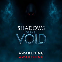 A modern cinematic movie poster for 'Shadows of The Void: Awakening'