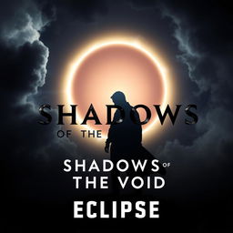 A modern cinematic movie poster for 'Shadows of The Void: Eclipse'