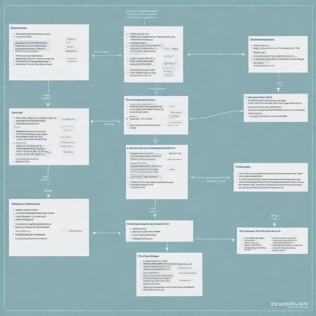 Draw a detailed flowchart moving from 'Data' to 'Information' to 'Knowledge' to 'Wisdom', within a healthcare context named 'HealthLink', using industry-appropriate symbols and design.