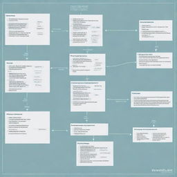 Draw a detailed flowchart moving from 'Data' to 'Information' to 'Knowledge' to 'Wisdom', within a healthcare context named 'HealthLink', using industry-appropriate symbols and design.