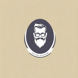 Design a modern and cool logo featuring the words 'The Beer Whisperer'. Incorporate elements related to beer such as hops, glasses, and subtle whispering imagery.
