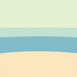 Minimalist design with a soothing pastel color palette