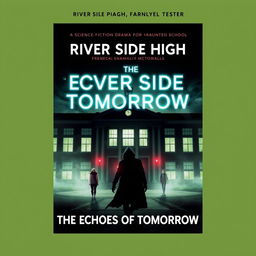 A science fiction drama movie poster for a haunted school called River Side High