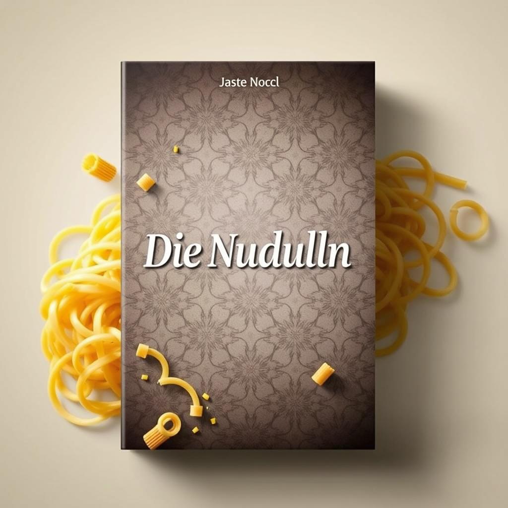 Create a film cover with the title 'Die Nudeln'