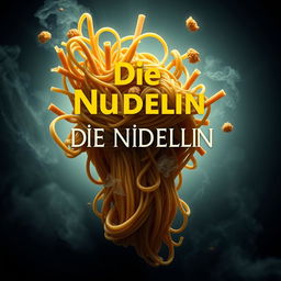 Create a film cover with the title 'Die Nudeln'