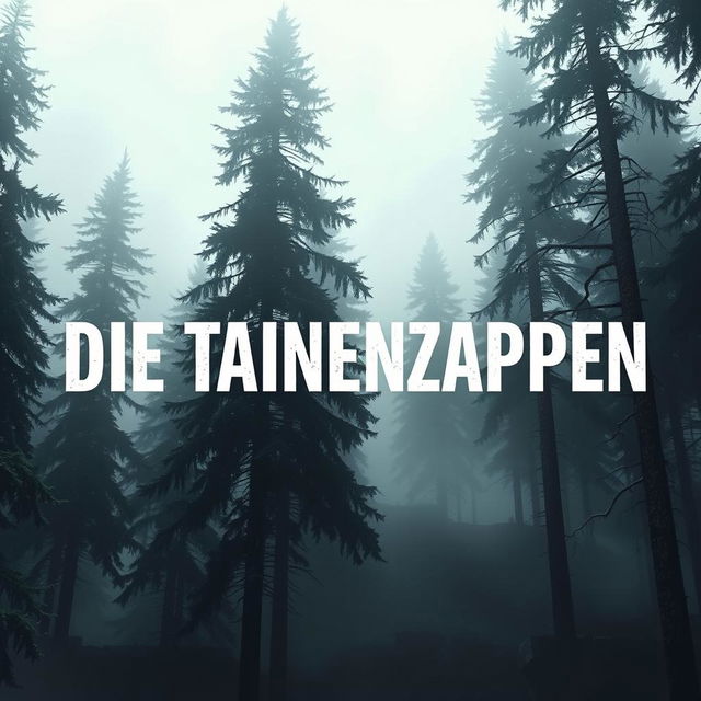 Create a film cover with the title 'Die Tannenzapfen'