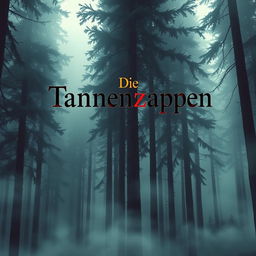 Create a film cover with the title 'Die Tannenzapfen'