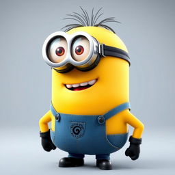 Create an image of a Minion from the 2015 movie 'Minions'