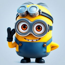 Create an image of a Minion from the 2015 movie 'Minions'