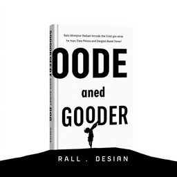 Create a nonfiction book cover for a book titled 'Gooder and Gooder'