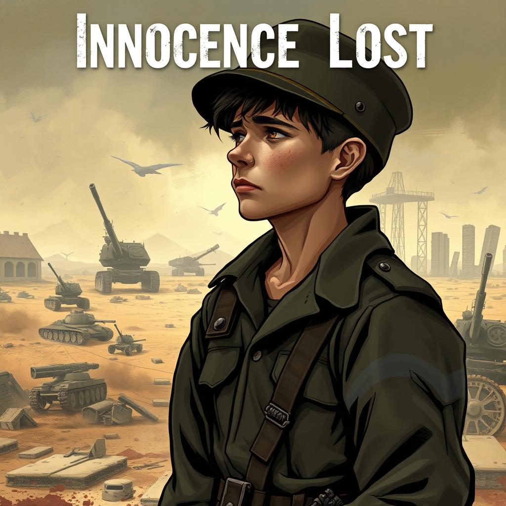 Cover art for a book titled 'Innocence Lost'