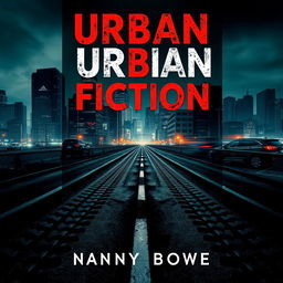 Design a book cover for an urban fiction novel