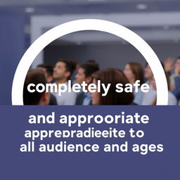 Create an image that is completely safe and appropriate for all audiences and ages