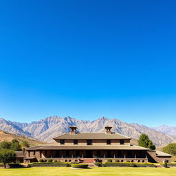 Create an image of the Hacienda de Jauja in Junín, Perú