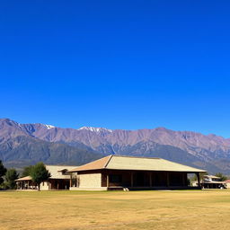 Create an image of the Hacienda de Jauja in Junín, Perú