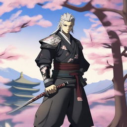 Yu Narukami from Persona 4 reimagined as a samurai