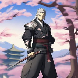 Yu Narukami from Persona 4 reimagined as a samurai