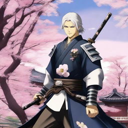 Yu Narukami from Persona 4 reimagined as a samurai