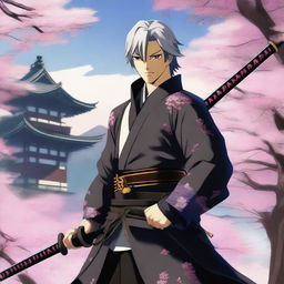 Yu Narukami from Persona 4 reimagined as a samurai