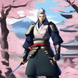 Yu Narukami from Persona 4 reimagined as a samurai