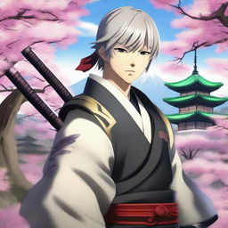 Yu Narukami from Persona 4 reimagined as a young samurai