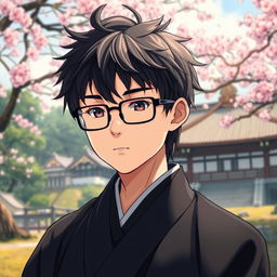 A detailed image of Yu Narukami as a young samurai