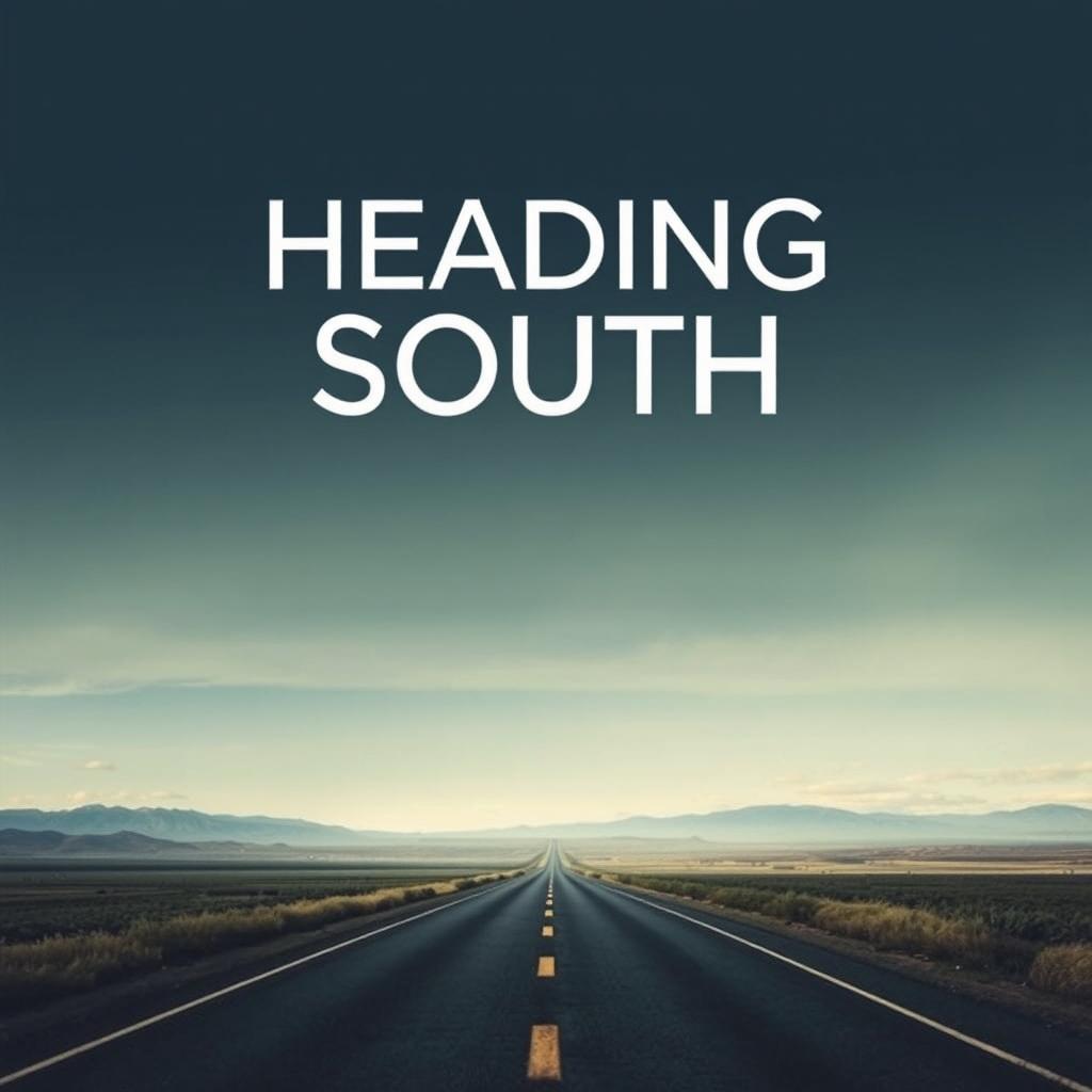 Create a movie cover for a film titled 'Heading South'