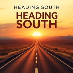 Create a movie cover for a film titled 'Heading South'