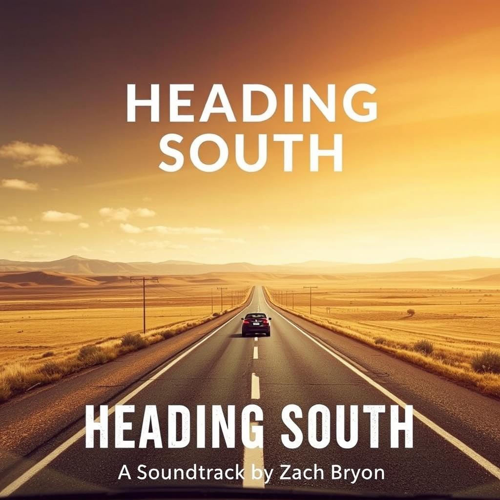 Create a movie cover for a film titled 'Heading South'