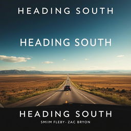 Create a movie cover for a film titled 'Heading South'