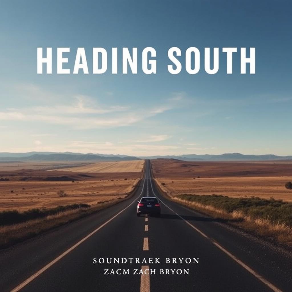 Create a movie cover for a film titled 'Heading South'