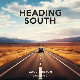 Create a movie cover for a film titled 'Heading South'