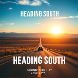 Create a movie cover for a film titled 'Heading South'