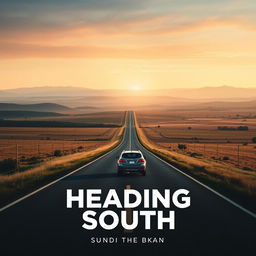 Create a movie cover for a film titled 'Heading South'