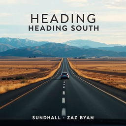 Create a movie cover for a film titled 'Heading South'