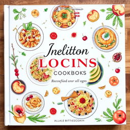 A beautifully illustrated cookbook featuring various recipes